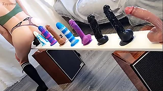 Choosing the Best of the Best! Doing a New Challenge Different Dildos Test (with Bright Orgasm handy the end Of course)